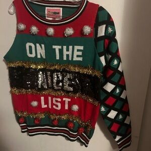 Tipsy elves sweater